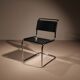 Cantilever Chair ‚S33‘ in Black Leather by Mart Stam for Thonet | Germany
