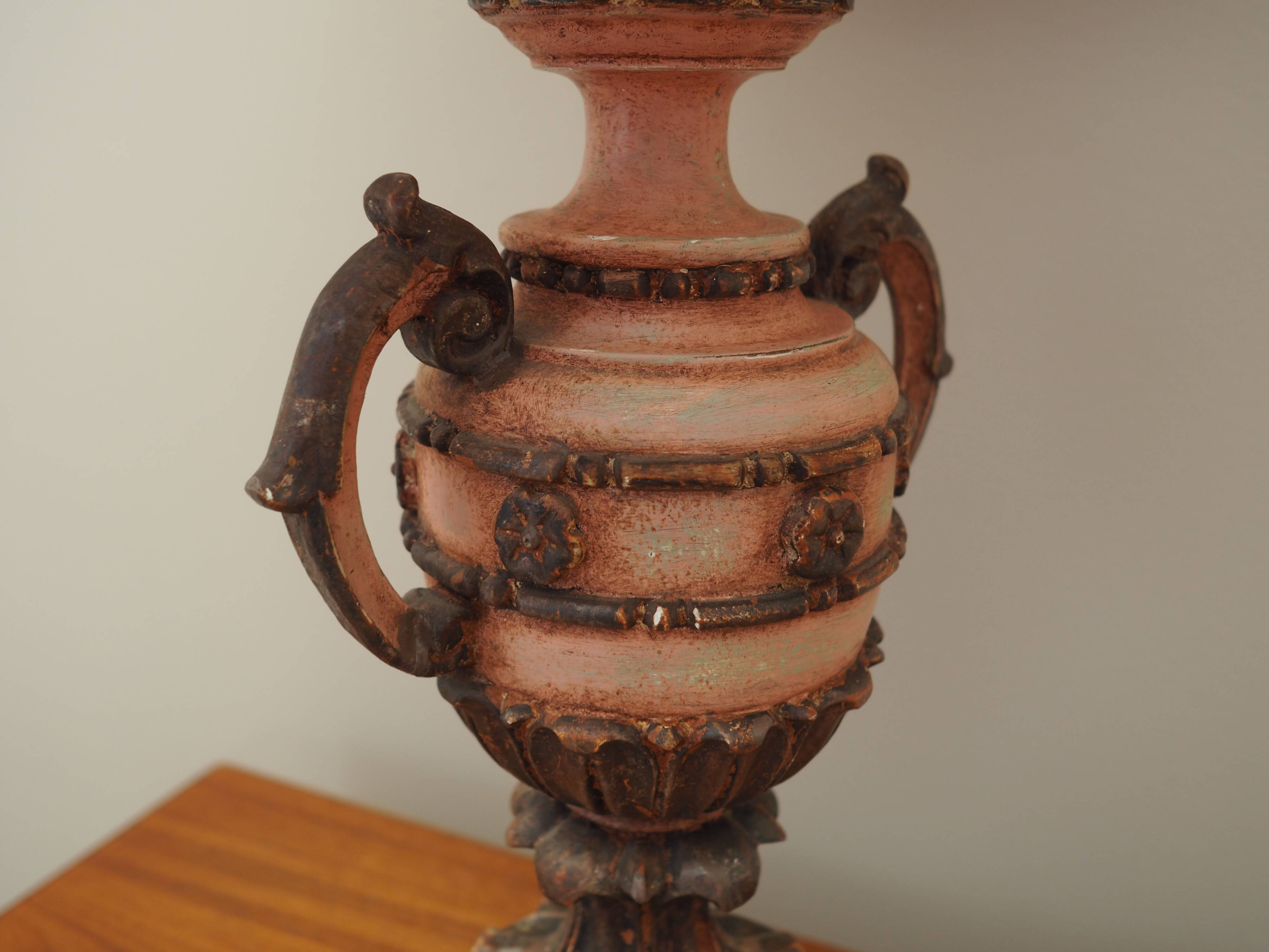 Ceramic lamp, Danish design, 1970s, production: Denmark