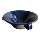 Grand plat bleu d' anduze