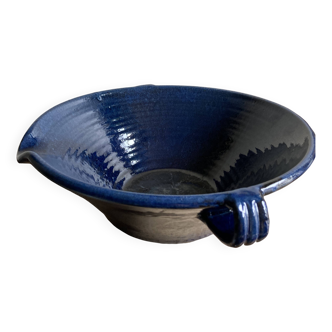 Large blue Anduze dish