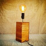 Oak lamp base, midi size