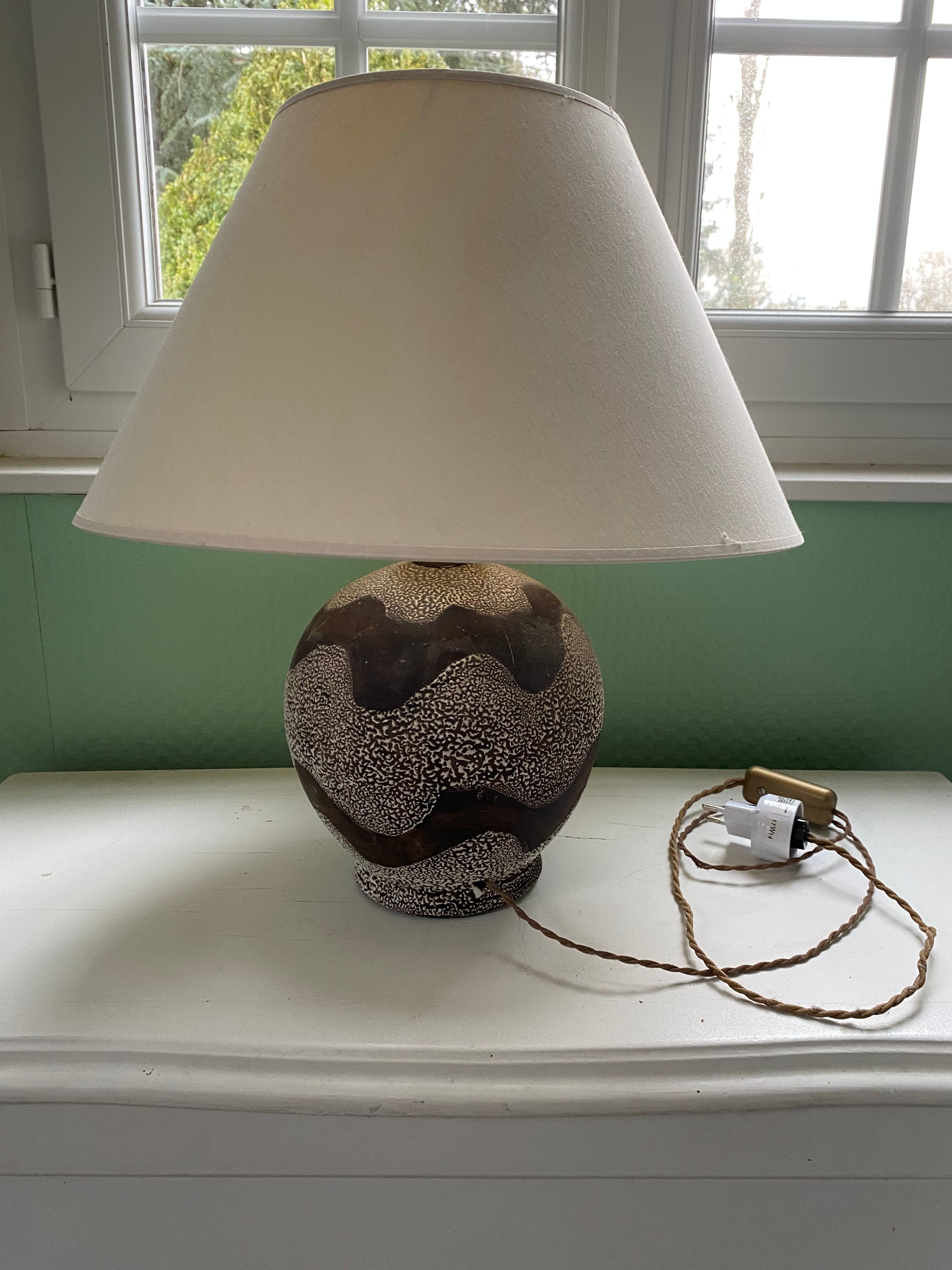 Porcelain floor lamp