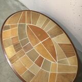 Ceramic coffee table, Vintage, Vallauris
