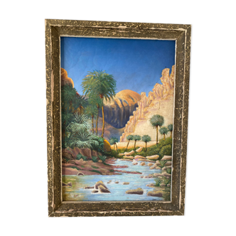 Old orientalist painting