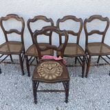 8 chairs louis philippe