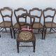 8 chairs louis philippe
