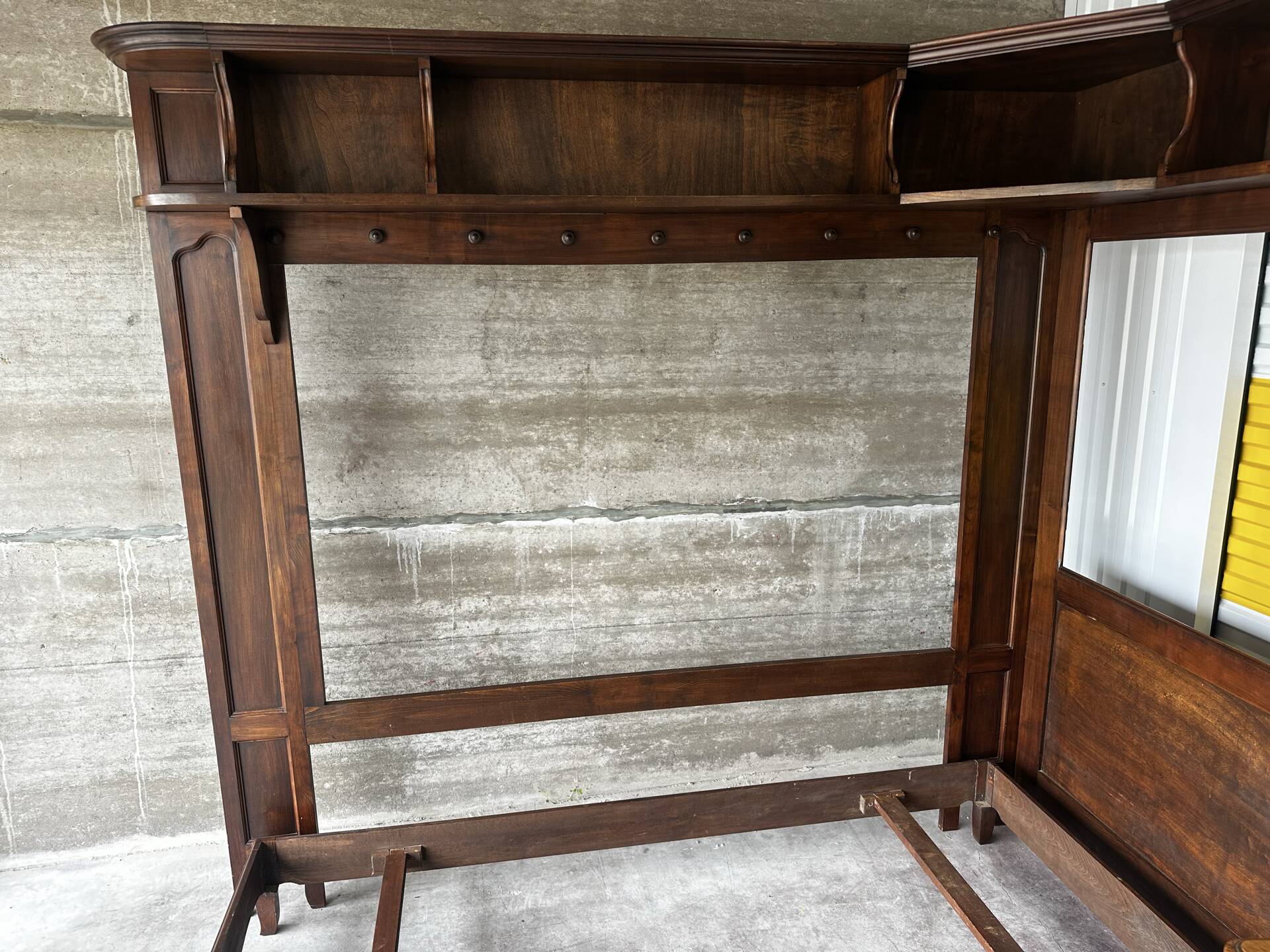 Solid wood bookshelf - French work from the 1950s