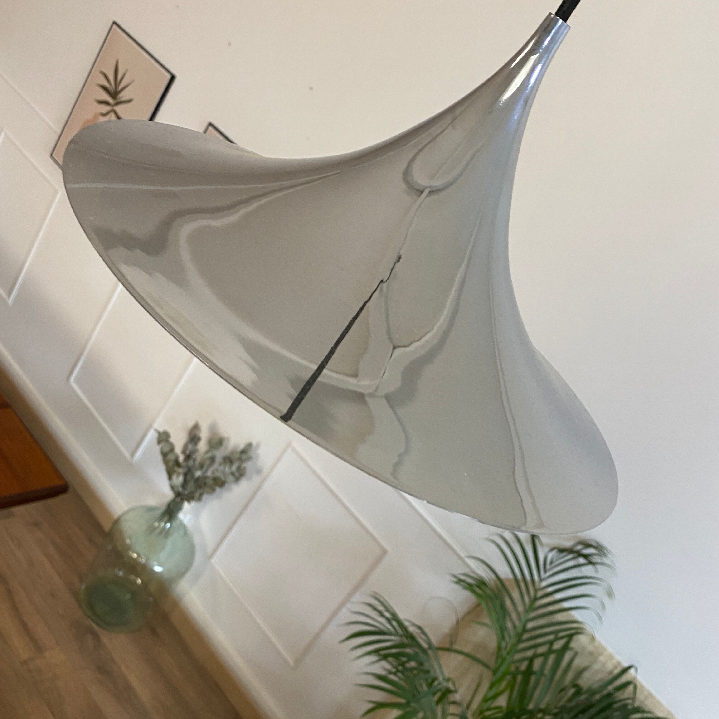 Semi silver suspension by Gubi