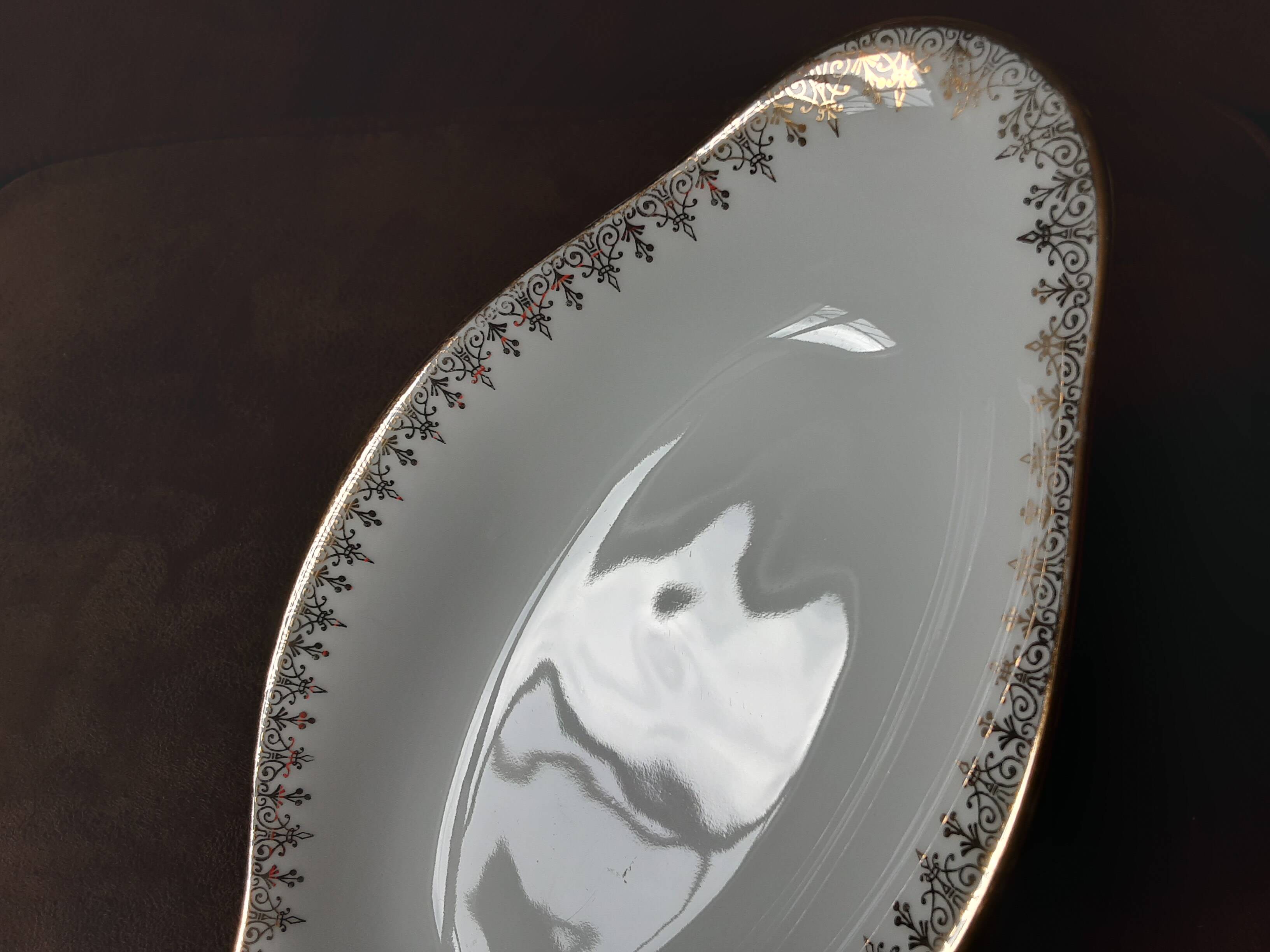 Limoges porcelain butter dish