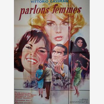 Poster movie original 1966.Parlons women