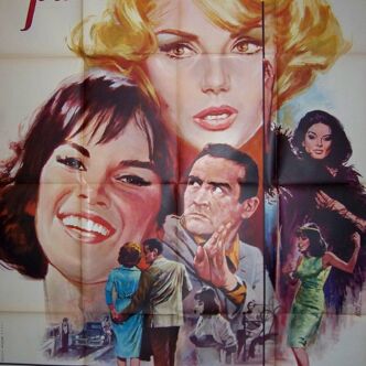 Affiche cinéma originale 1966.Parlons femmes