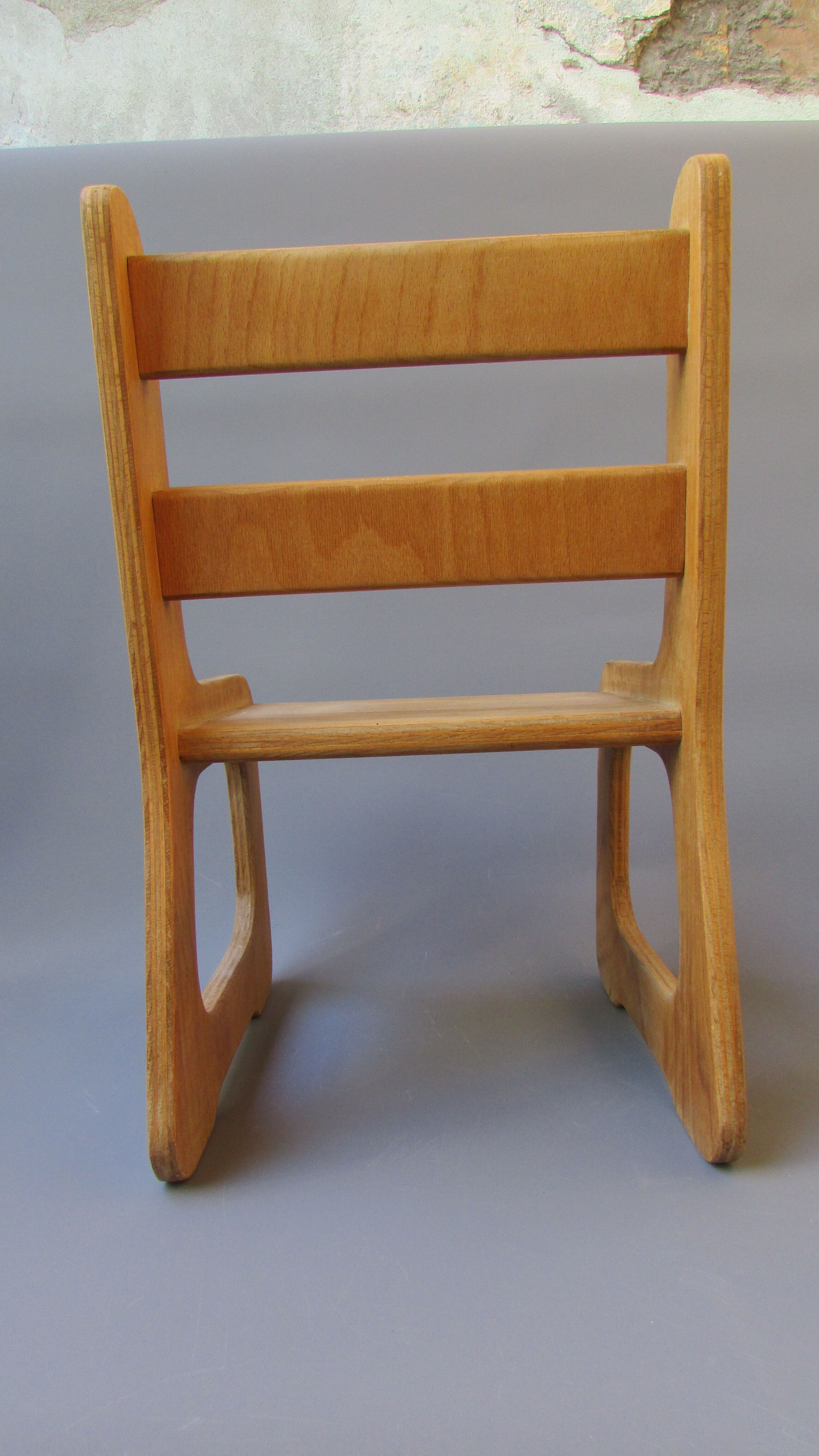 Chaise enfant bois