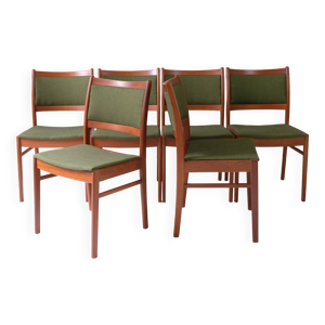 Série de 6 chaises en - teck