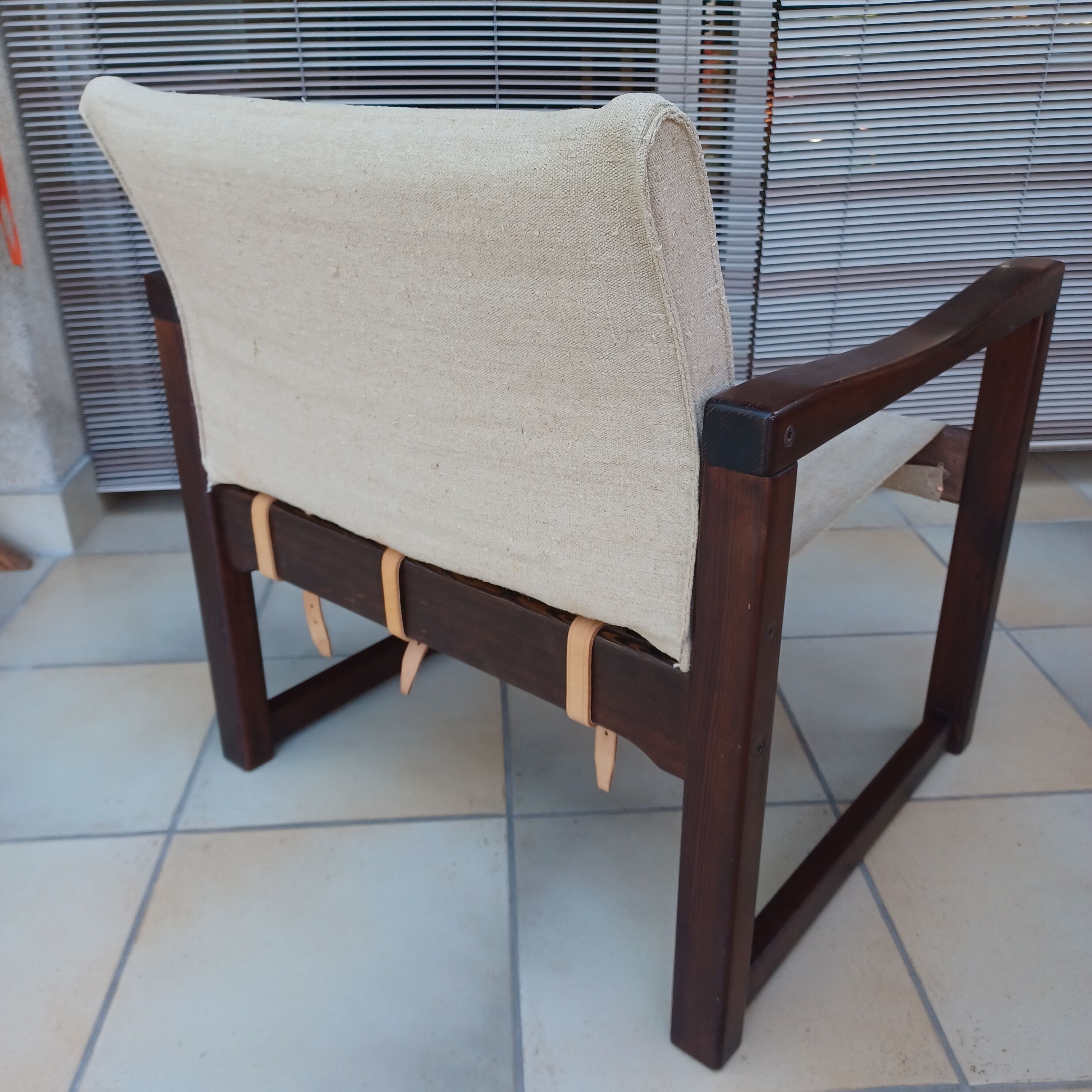 Diana safari armchair by Karine Mobring