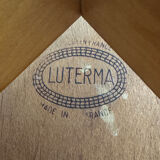 Set of 4 vintage Luterma bistro chairs in wood