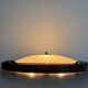 Mid-century wooden and glass framed ceiling light, 1950s, Germany