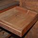 Antique solid oak wardrobe