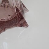 Art Czech glass vase, by Glasswork Novy Bor, 1950s