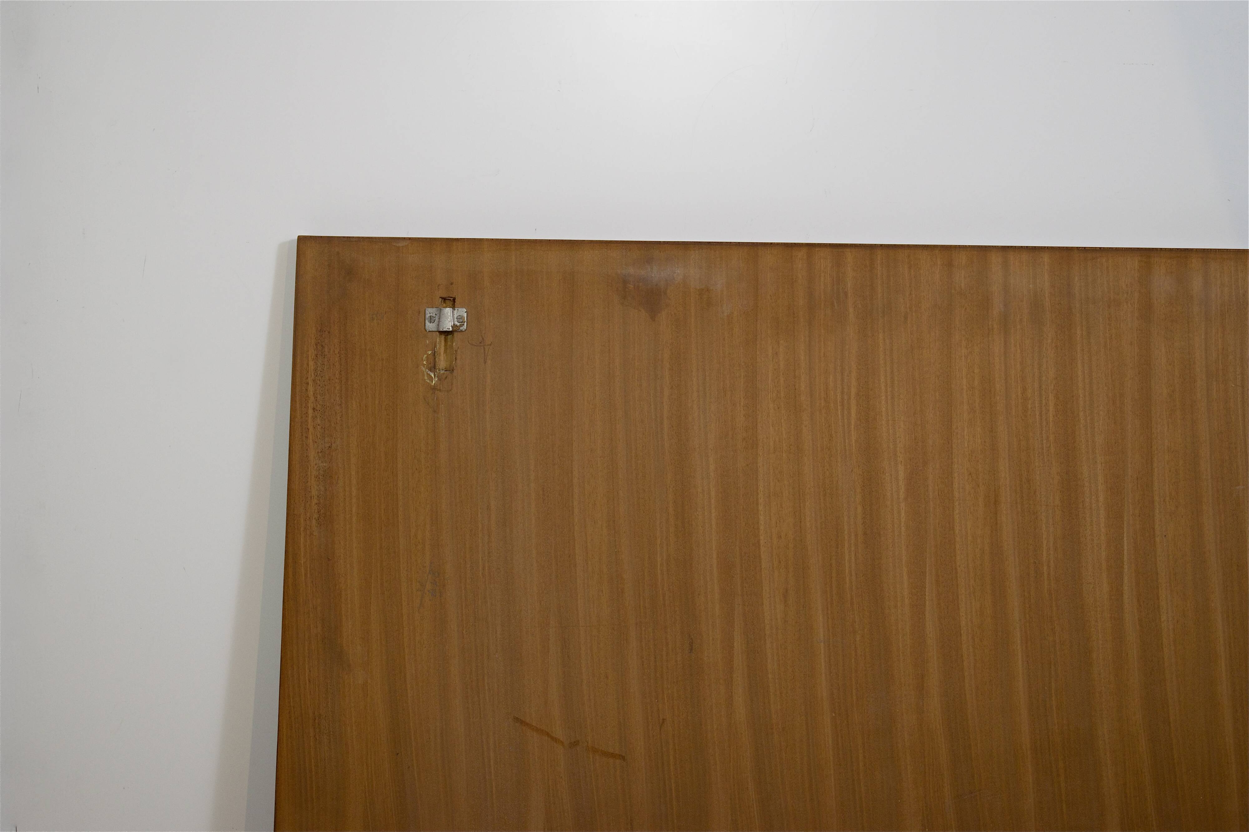 Vintage 1950 wall headboard