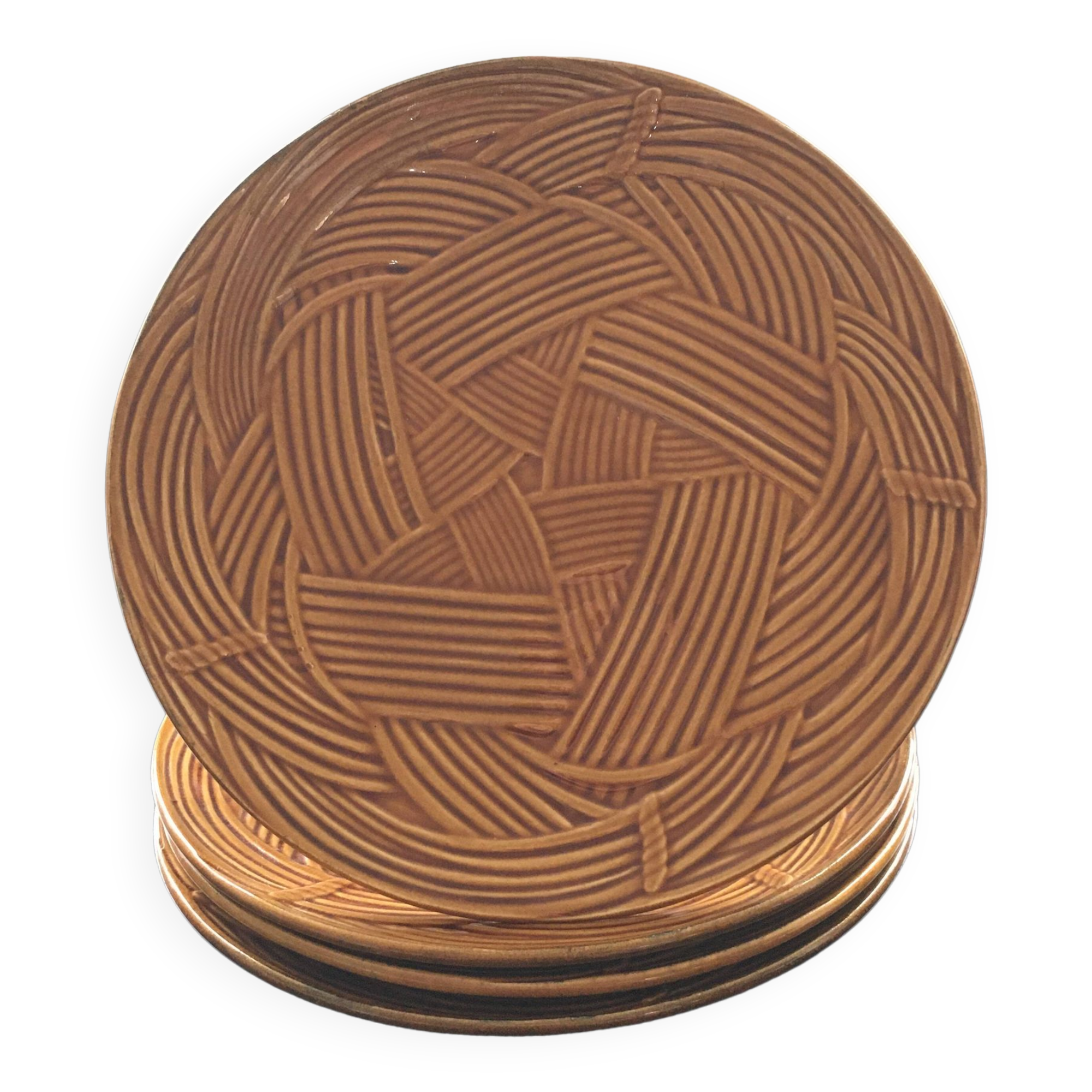 Set of 4 Gien plates