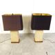 Pair of pierre de France table lamps, 1970s