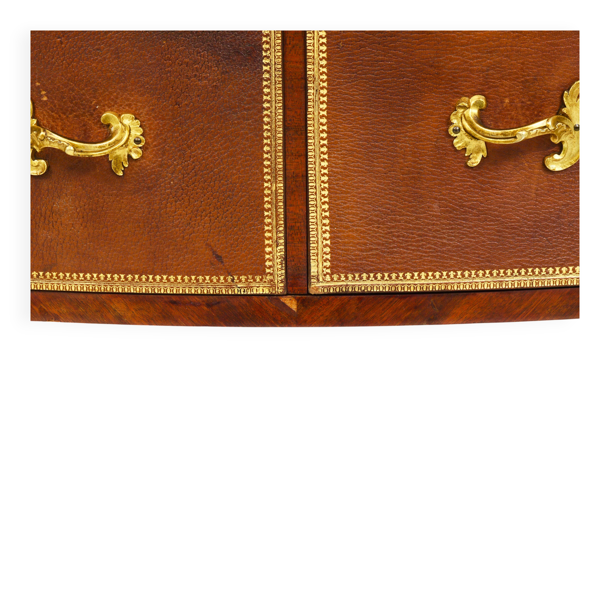 G. Durand Louis XV Bombe Commode, Marquetry, Gilt Bronze, 1880, Paris, France