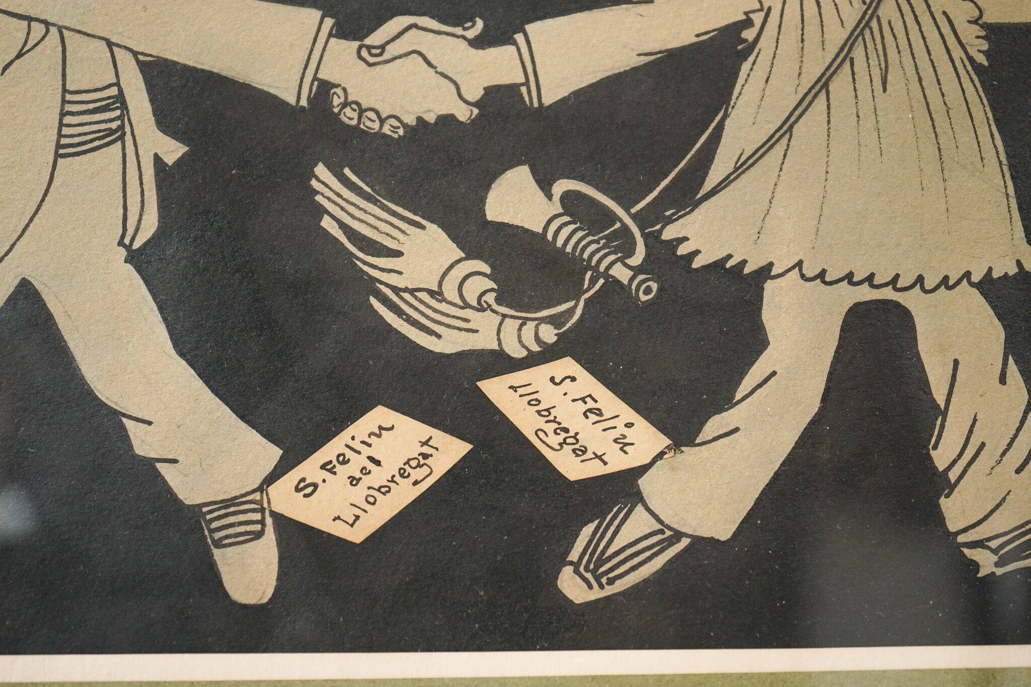 Joseph Costa Ferrer (Picarol) - Original Cartoon