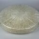 60s 70s Ceiling Light Lamp Plafoniere Flush Mount Ice Glass Hillebrand