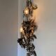 Florentine foliage applique from the 1960s.