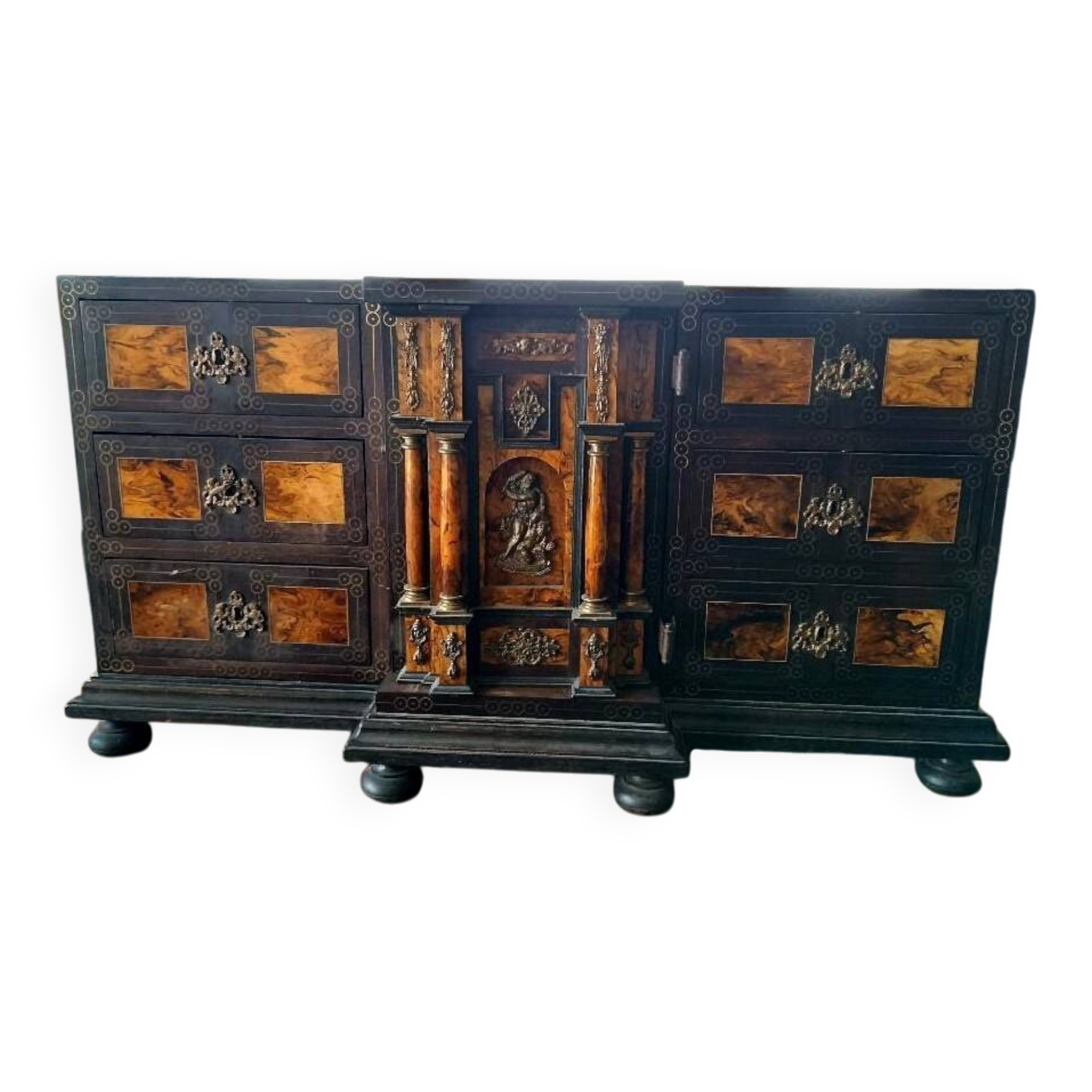 Large inlaid coin purse from the early 1900s