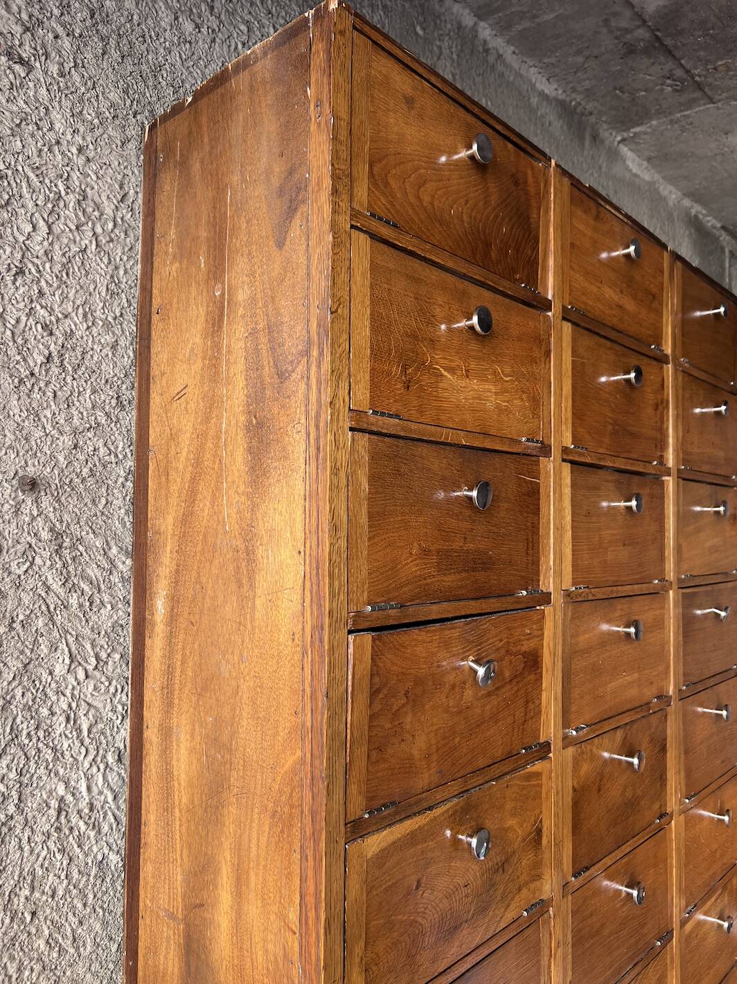 Meuble de Notaire à Clapets (meuble métier vintage)