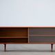 Danish sideboard designed by Gunni Omann for Axel Christensen ACO Scandinavian vintage 1960