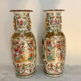 Paire de vases chinois anciens