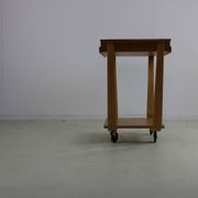 Fifties design plywood serving trolley by Cees Braakman for Pastoe