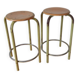 Pair of school stools
