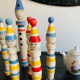 Set de 7 quilles en bois