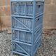 Meuble de 4 tiroirs en bambou et rotin