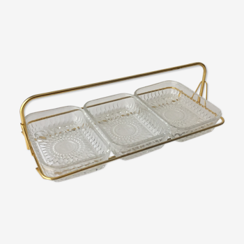 Brass appetizer tray