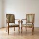 Pair of antique-style armchairs
