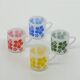 Set of 4 coffee cups, arcopal
