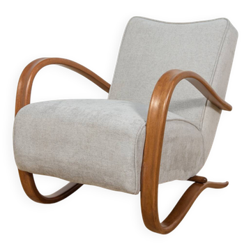 Model H-269 Lounge Chairs by Jindřich Halabala for Up Závody, Czechoslovak.