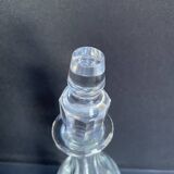 Port wine service – Blown, engraved and cut crystal – Art Deco