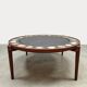 Vintage Heinz Lilienthal coffee table ‘E8’ agate & stone