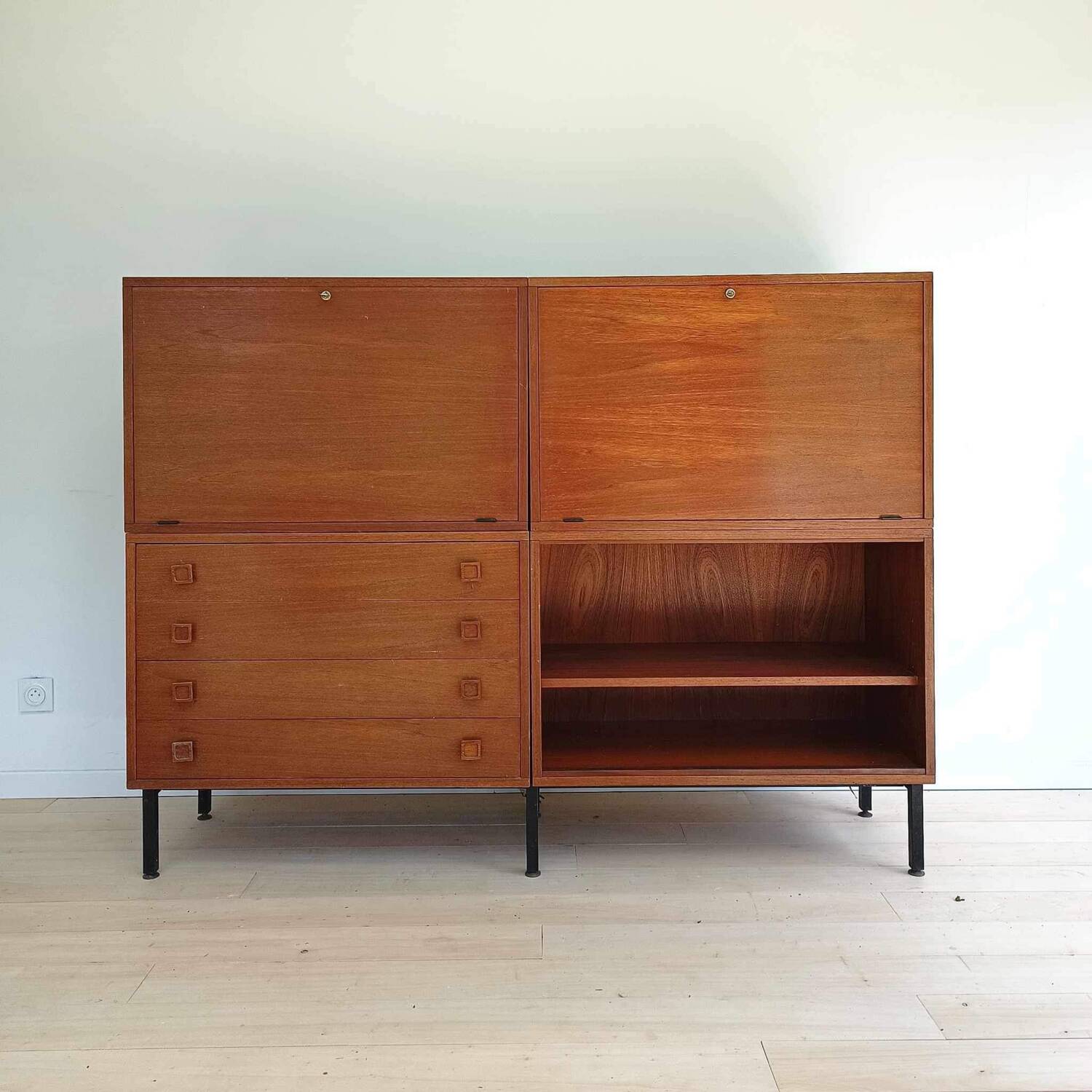 Secrétaire Buffet Étagères Scandinave