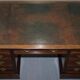 Rare bureau partenaires double caisson Hampton & Son Pall Mall bois dur
