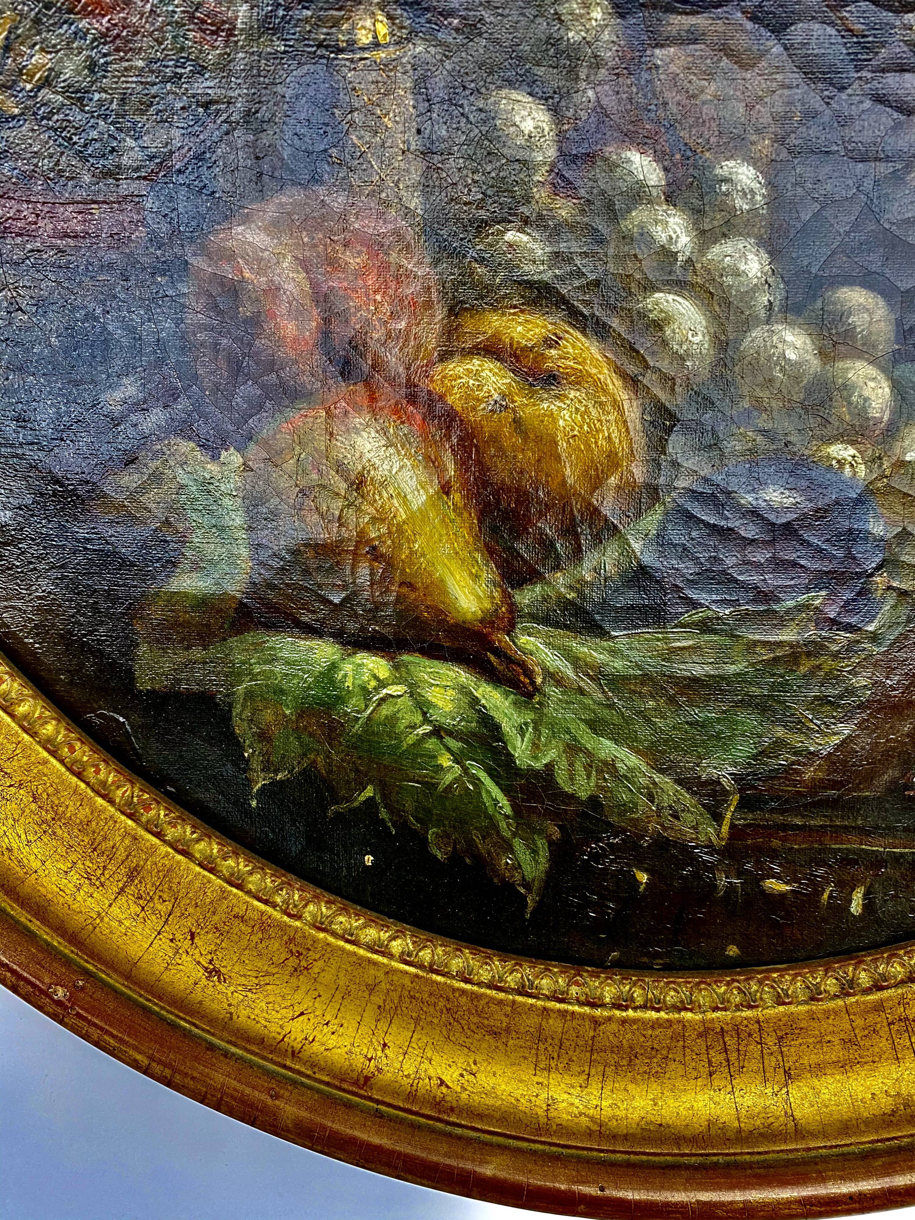 Old painting still life