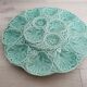 Ceramic serving dish from gien green