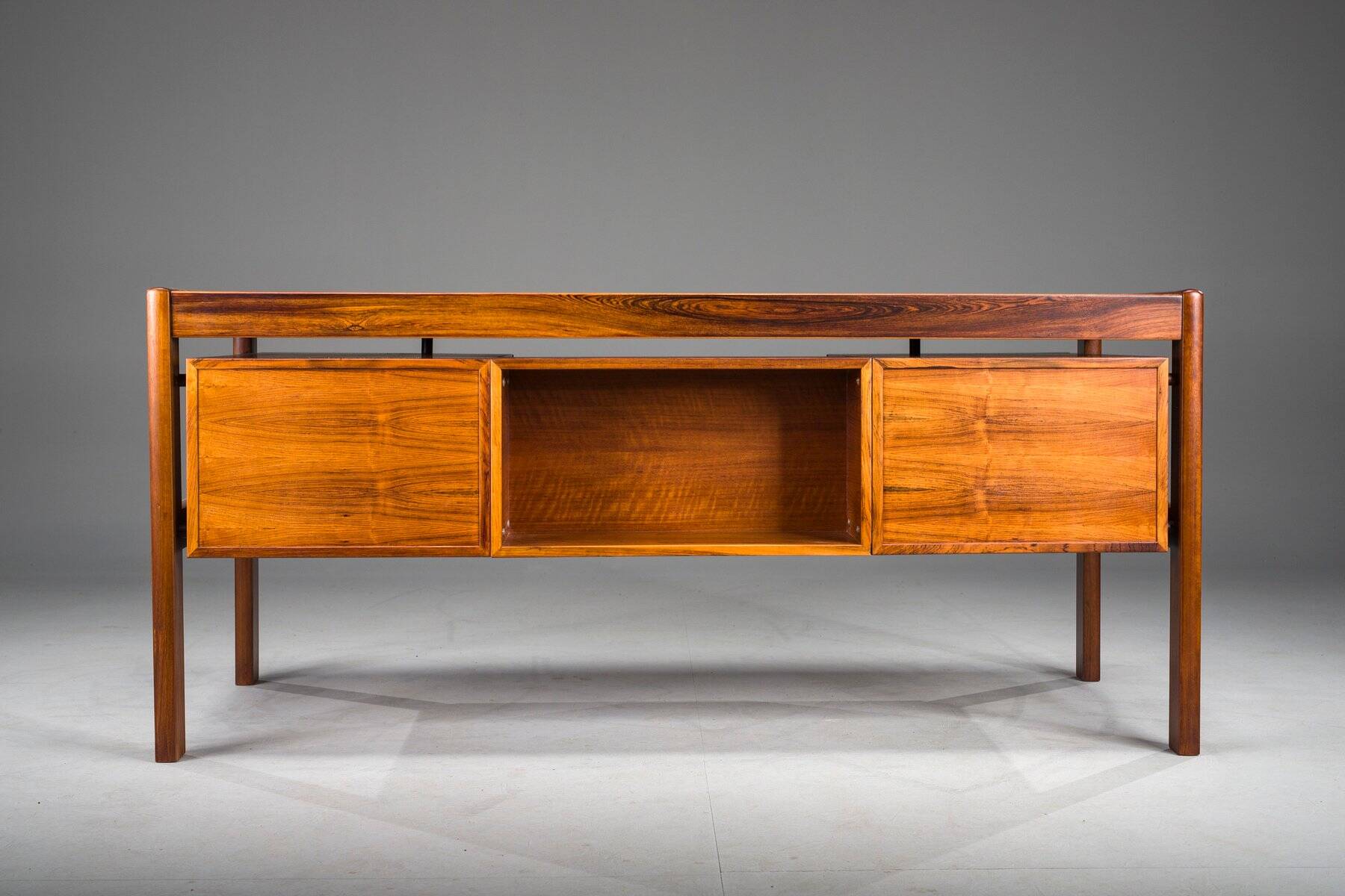 Mid-century modern Danish desk in teak from Dyrlund, 1960s
