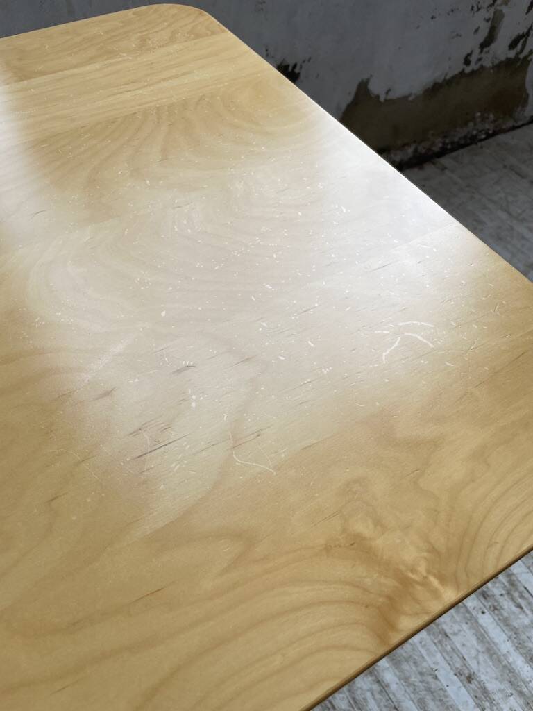 Alback bentwood beech table Ikea vintage