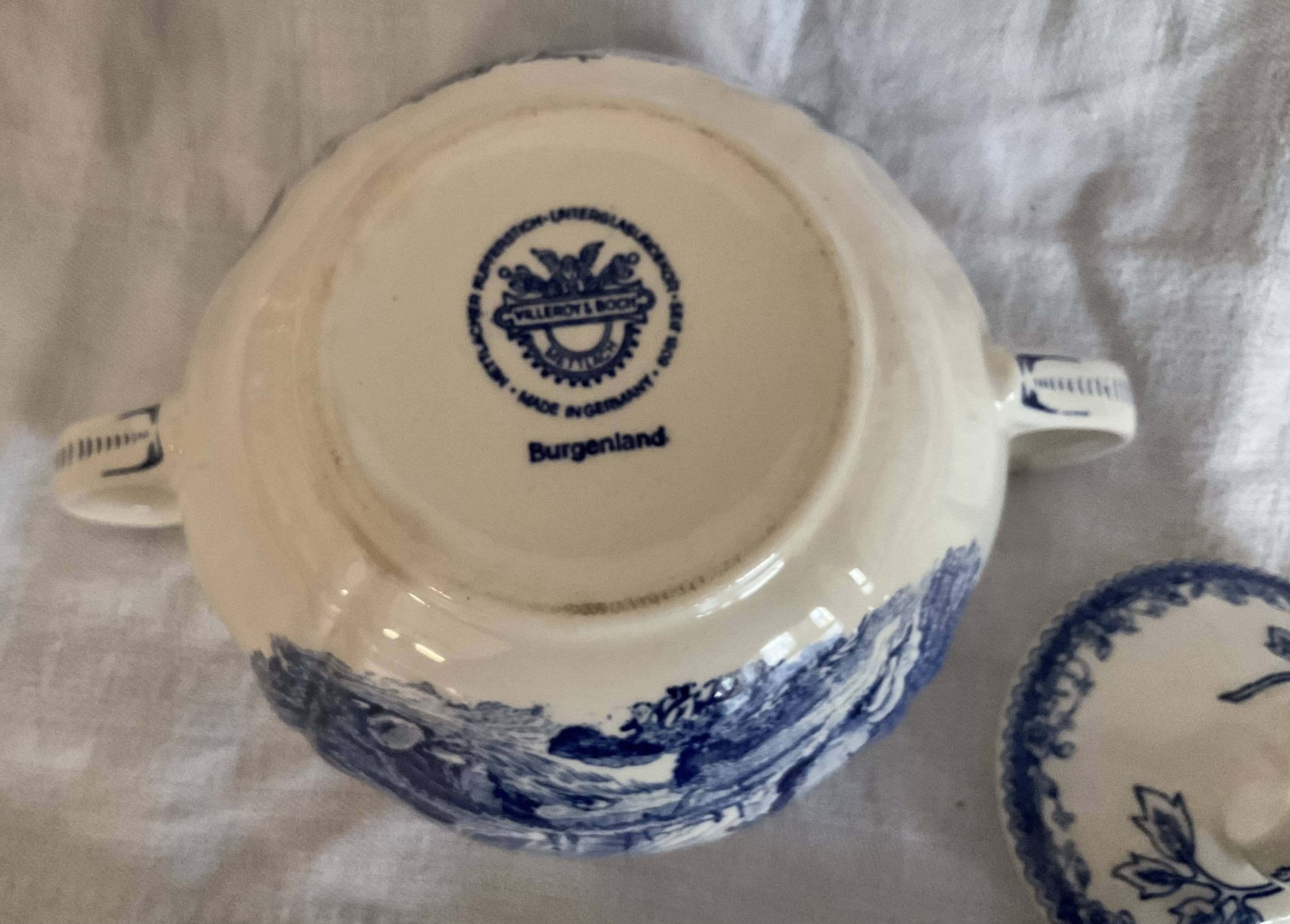 Villeroy and Boch tea service model Burgenland